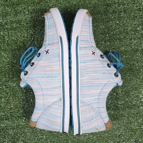 TWISTED X | HOOEY LOPER MOC TOE LACED CANVAS SNEAKERS - Picture 5 of 16